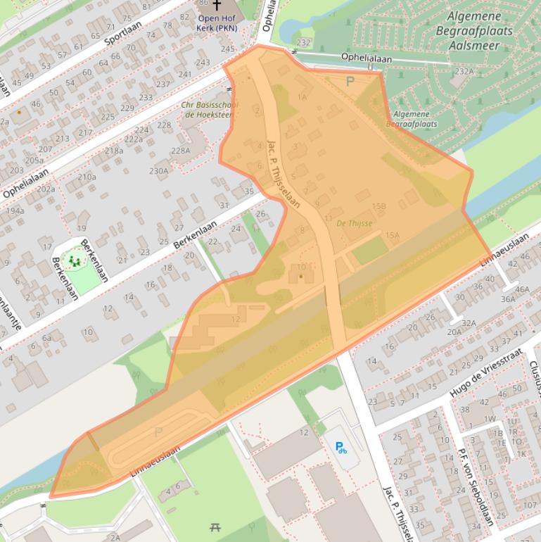 Kaart van postcodegebied 1431JH.