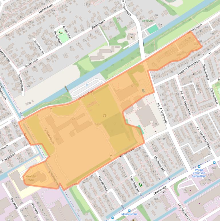 Kaart van postcodegebied 1431JV.