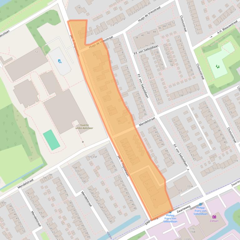 Kaart van postcodegebied 1431KD.