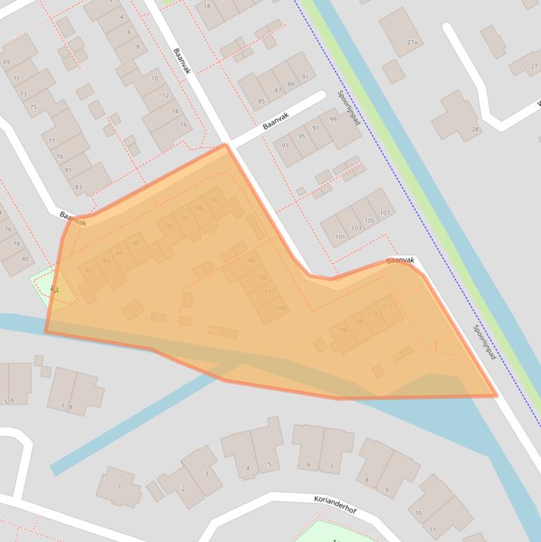 Kaart van postcodegebied 1431LM.