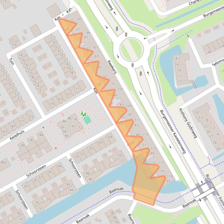 Kaart van postcodegebied 1431MA.