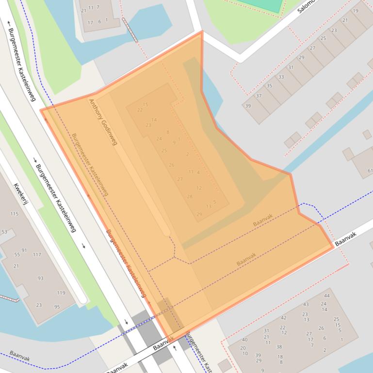 Kaart van postcodegebied 1431ME.