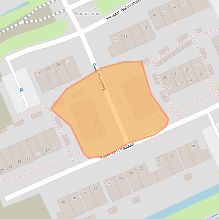 Kaart van postcodegebied 1431MN.