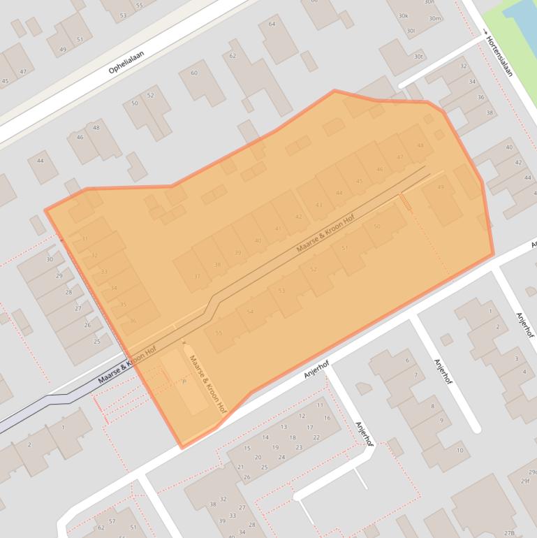 Kaart van postcodegebied 1431PC.