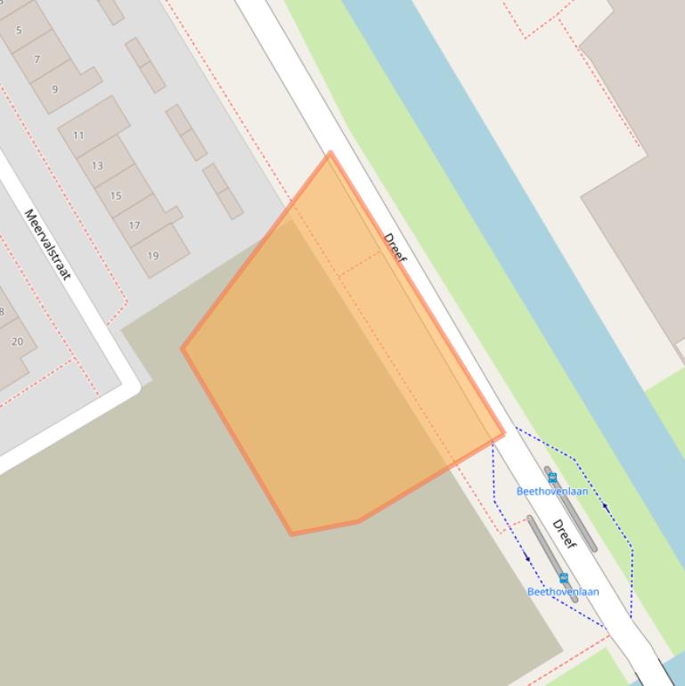 Kaart van postcodegebied 1431PX.