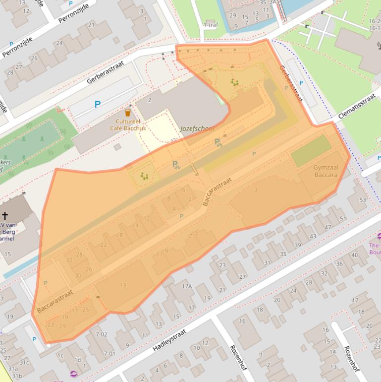 Kaart van postcodegebied 1431RN.