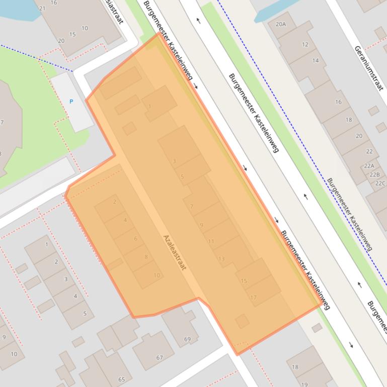 Kaart van postcodegebied 1431SH.