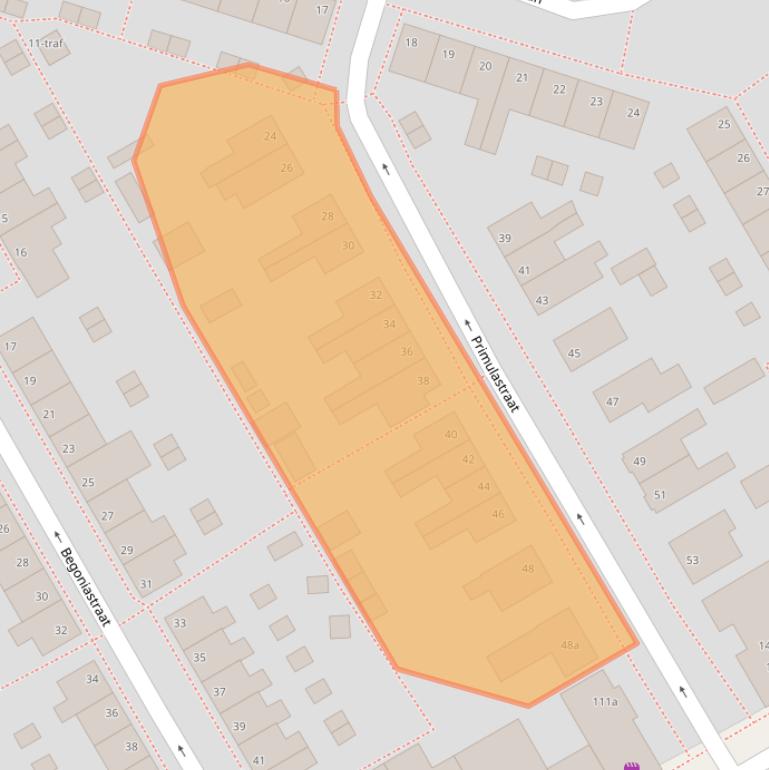 Kaart van postcodegebied 1431TJ.