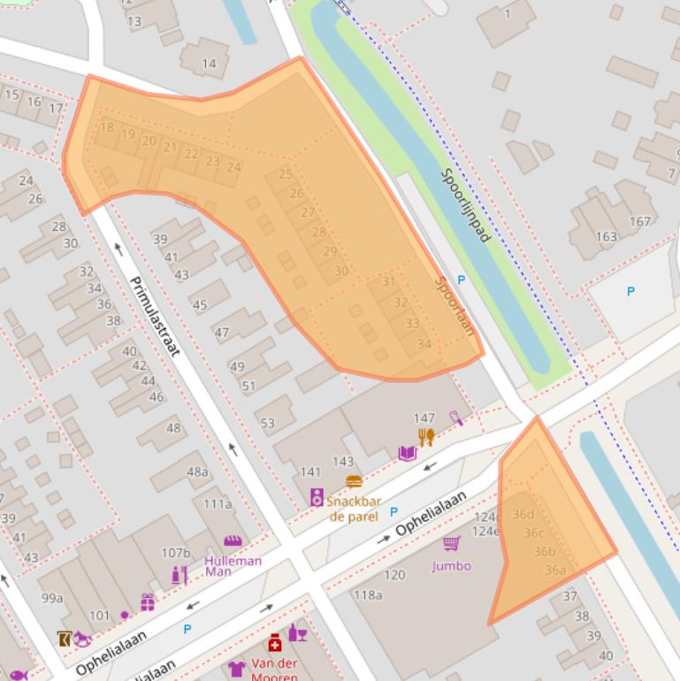 Kaart van postcodegebied 1431TM.