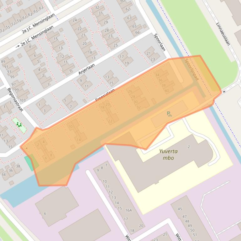 Kaart van postcodegebied 1431TV.