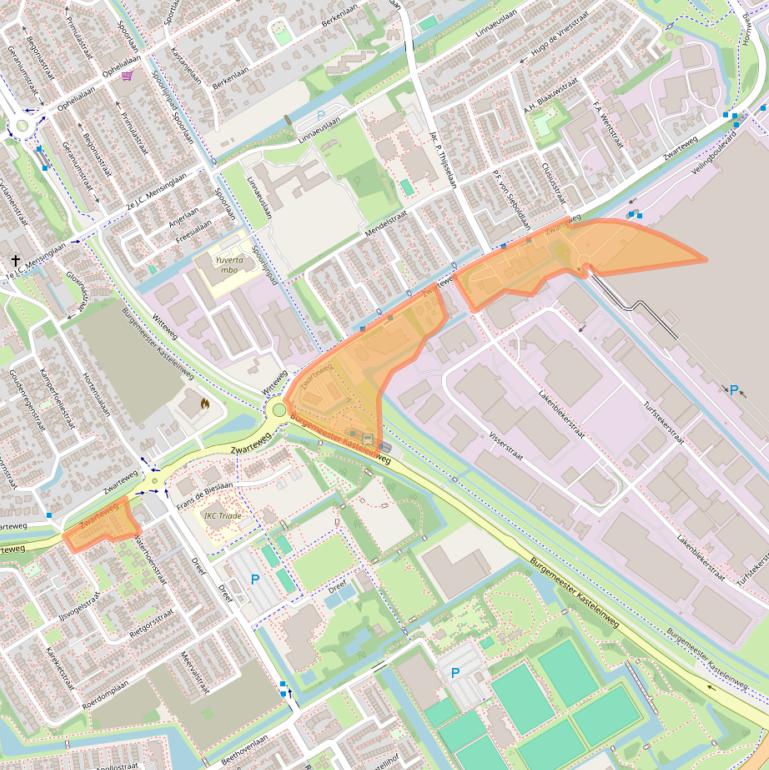 Kaart van postcodegebied 1431VM.