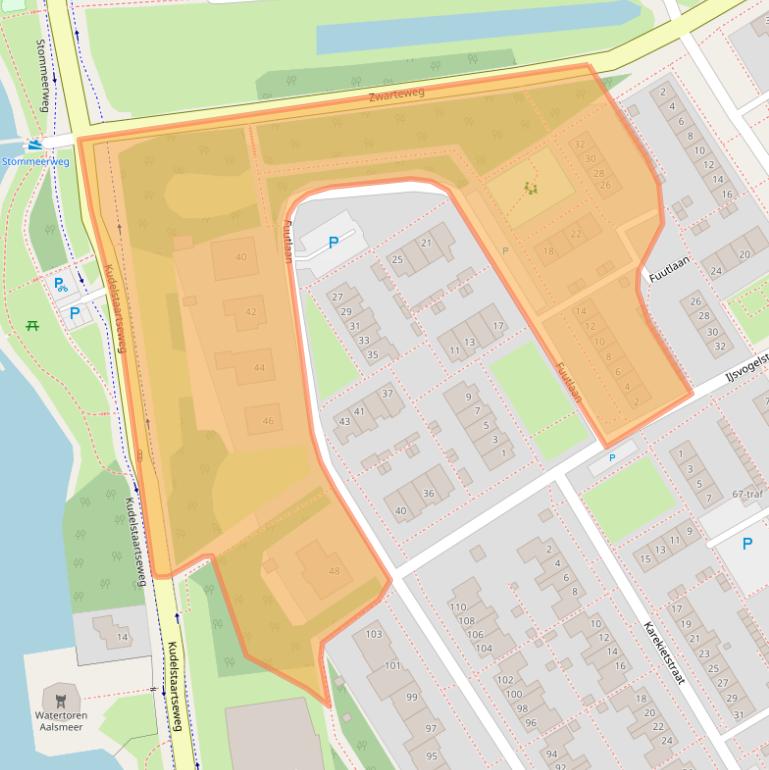 Kaart van postcodegebied 1431VP.