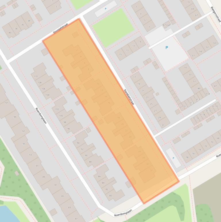 Kaart van postcodegebied 1431WP.