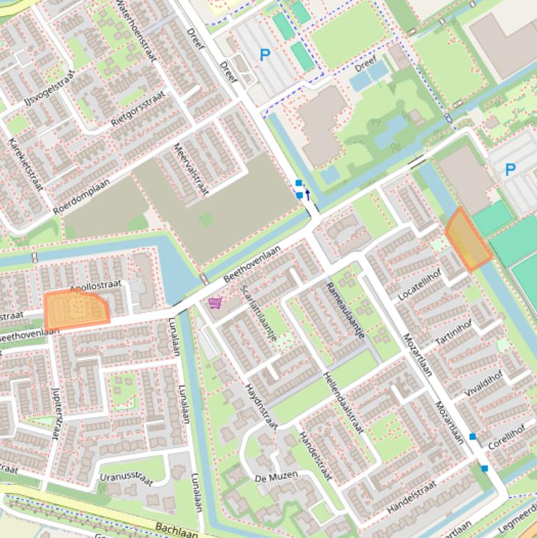 Kaart van postcodegebied 1431WV.