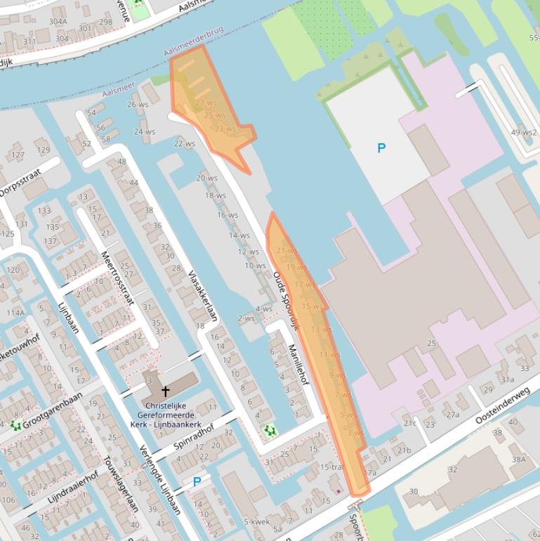 Kaart van postcodegebied 1432AA.