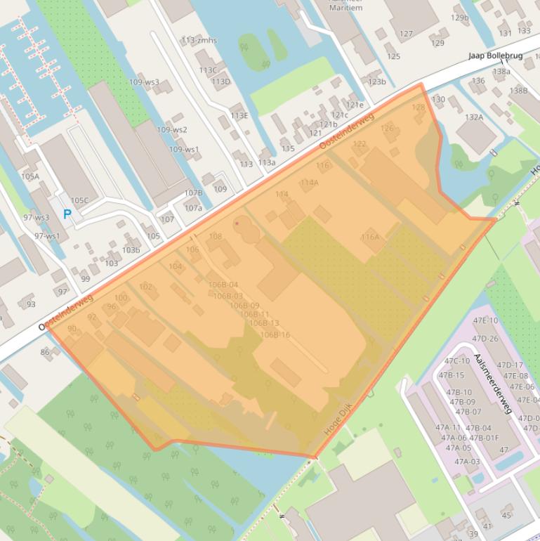 Kaart van postcodegebied 1432AN.