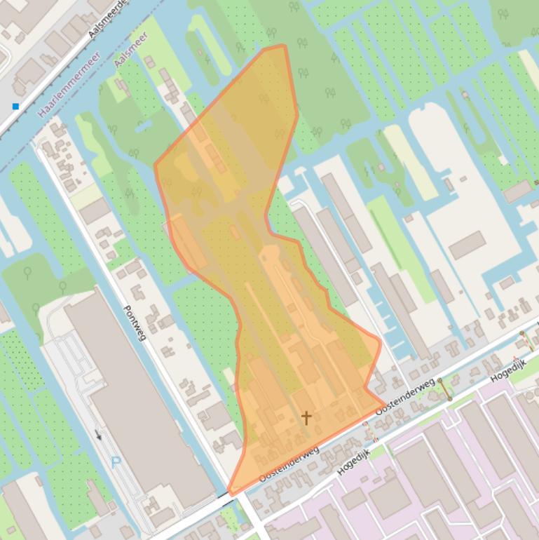 Kaart van postcodegebied 1432AV.