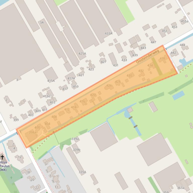 Kaart van postcodegebied 1432BN.