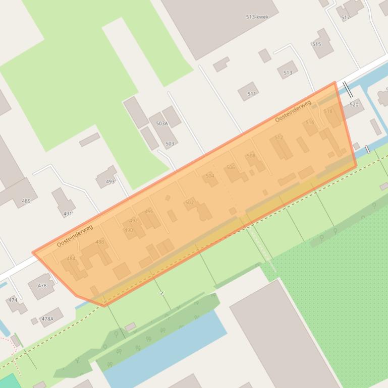 Kaart van postcodegebied 1432BR.