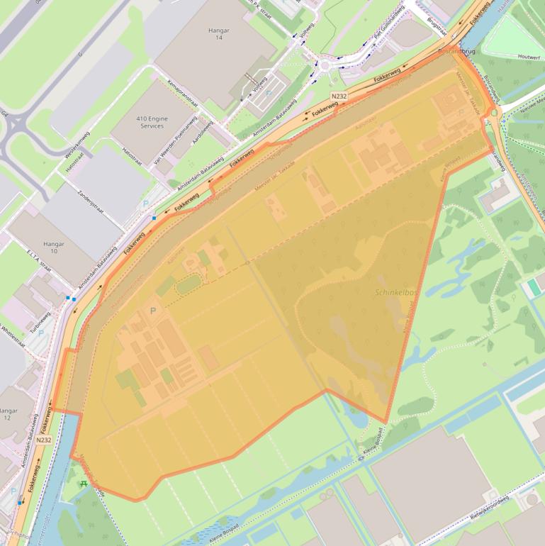 Kaart van postcodegebied 1432CB.