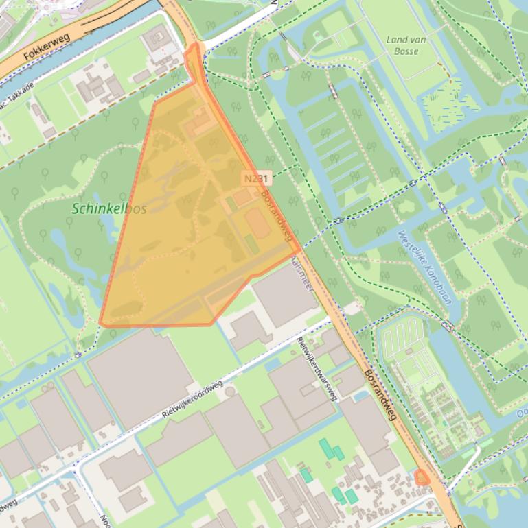 Kaart van postcodegebied 1432CD.