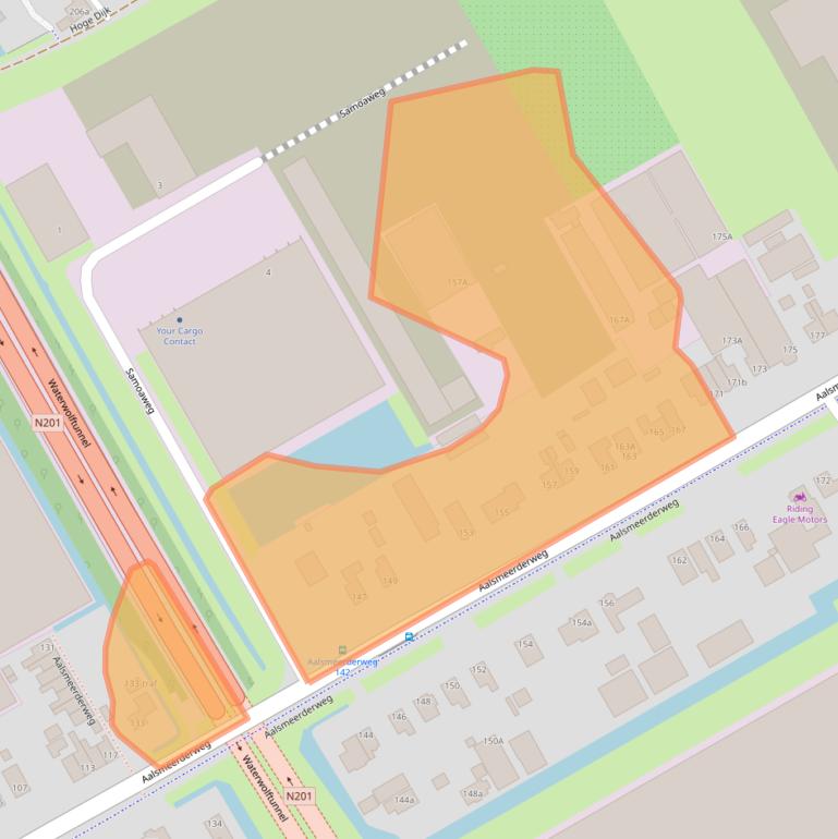 Kaart van postcodegebied 1432CK.