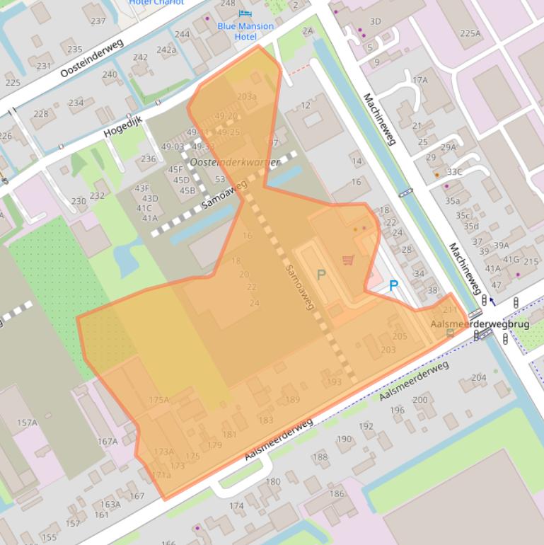 Kaart van postcodegebied 1432CL.