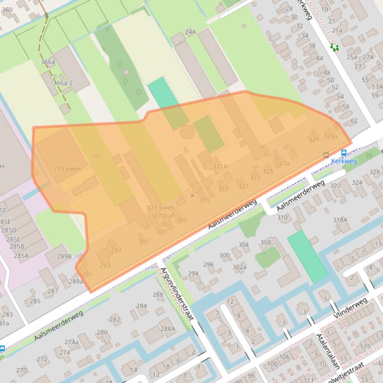 Kaart van postcodegebied 1432CP.