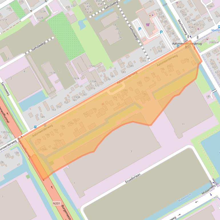 Kaart van postcodegebied 1432CV.