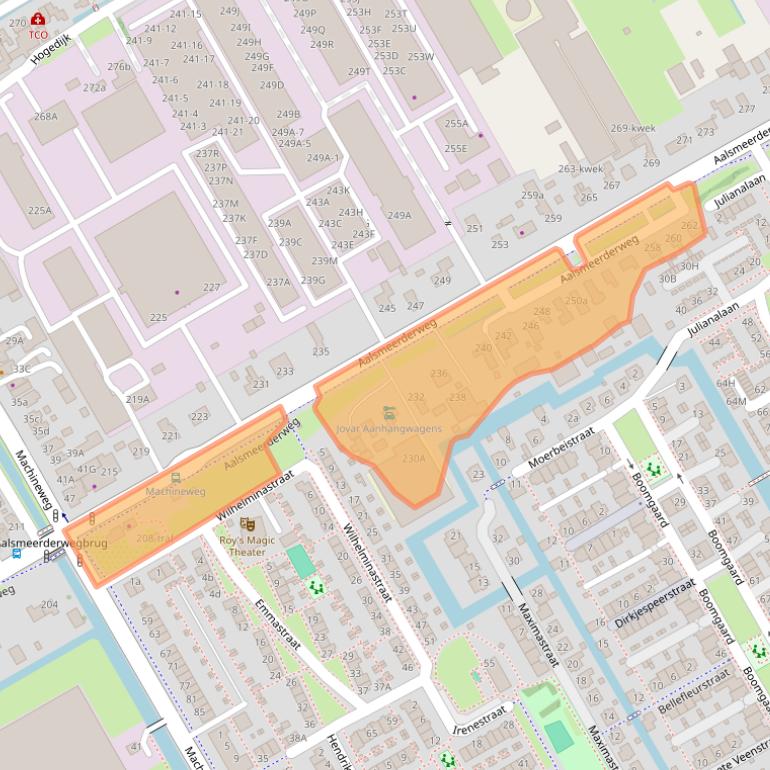 Kaart van postcodegebied 1432CW.