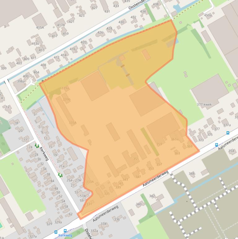 Kaart van postcodegebied 1432EA.