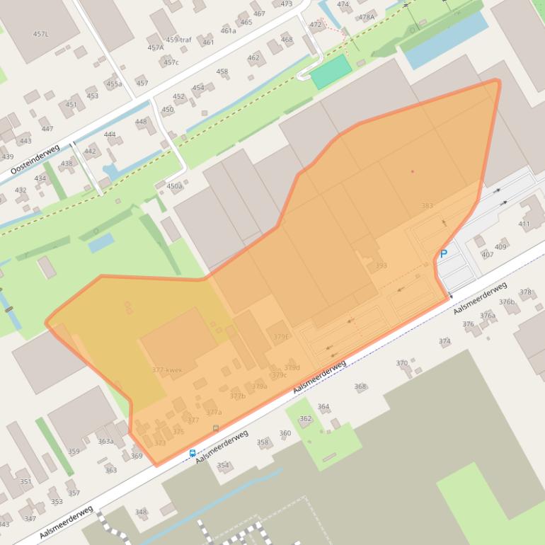 Kaart van postcodegebied 1432EB.