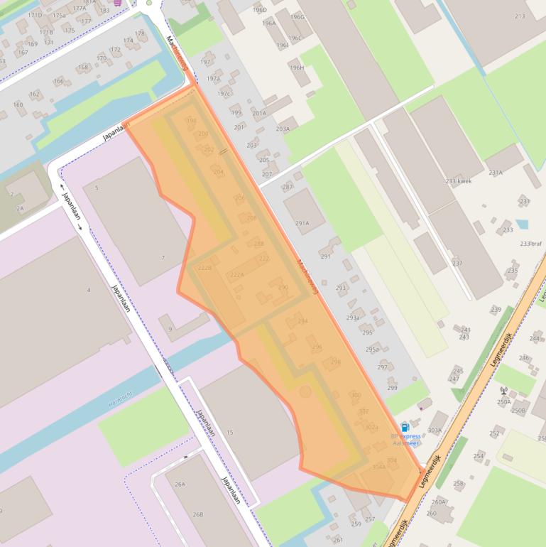 Kaart van postcodegebied 1432EV.