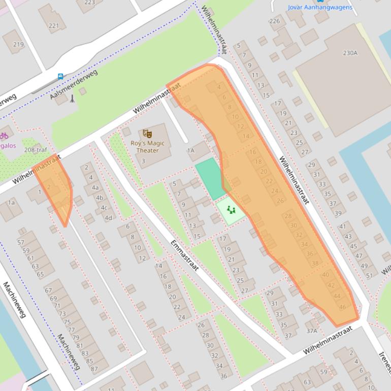 Kaart van postcodegebied 1432GC.