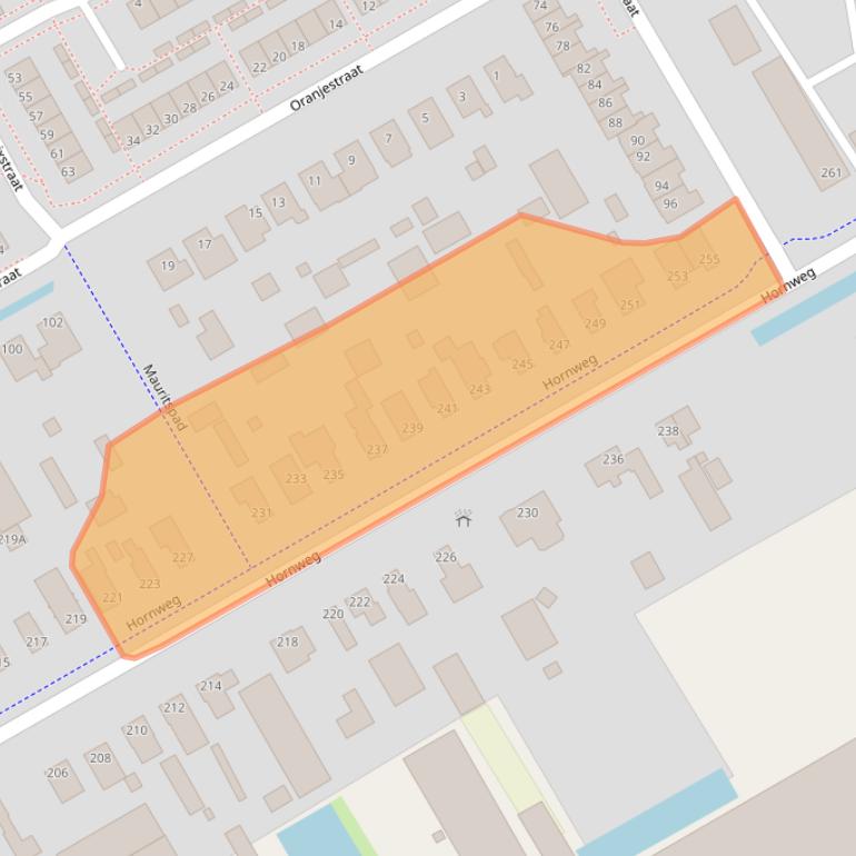 Kaart van postcodegebied 1432GK.