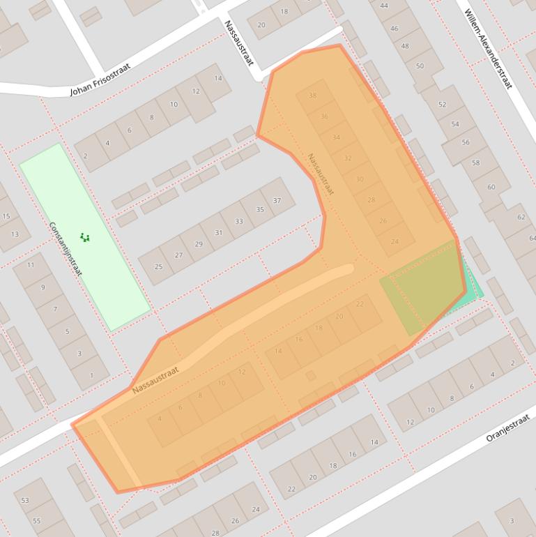 Kaart van postcodegebied 1432HB.