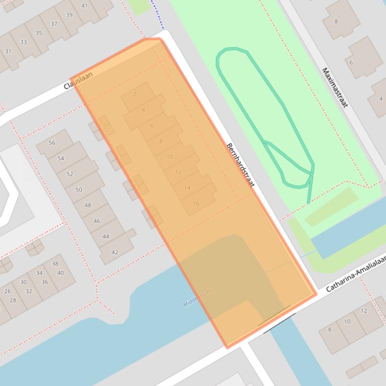 Kaart van postcodegebied 1432JV.