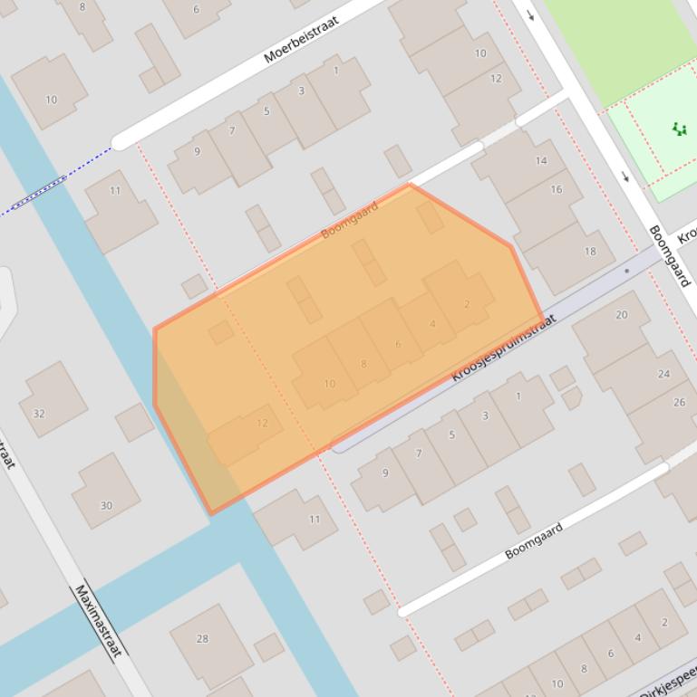 Kaart van postcodegebied 1432LM.