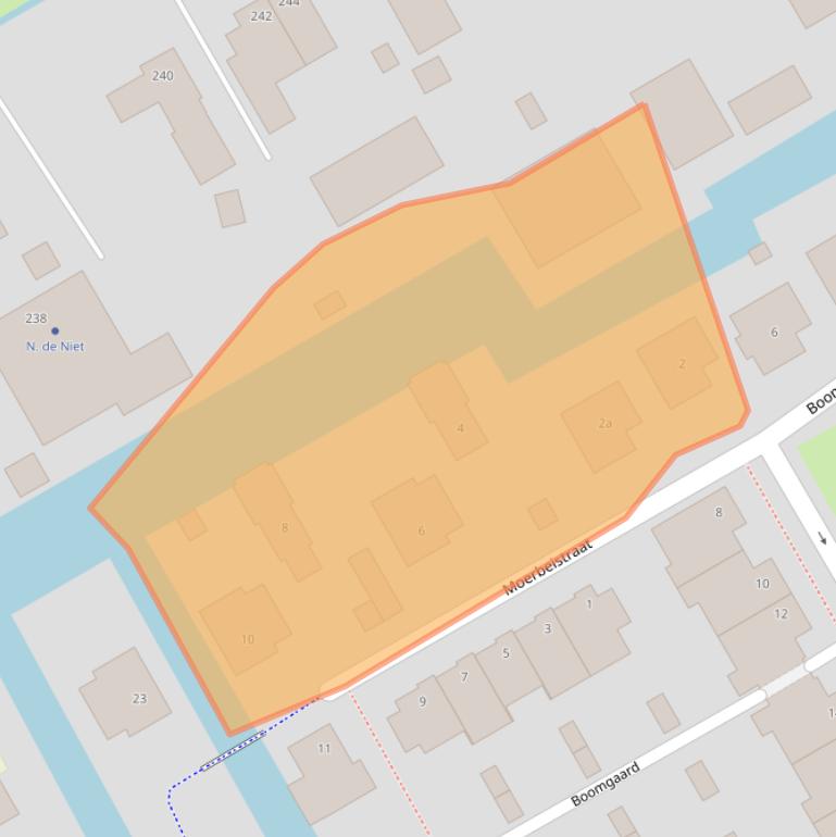 Kaart van postcodegebied 1432LP.