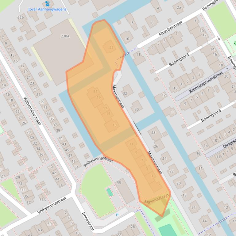 Kaart van postcodegebied 1432LT.