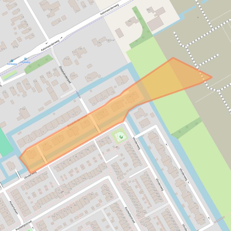 Kaart van postcodegebied 1432MN.