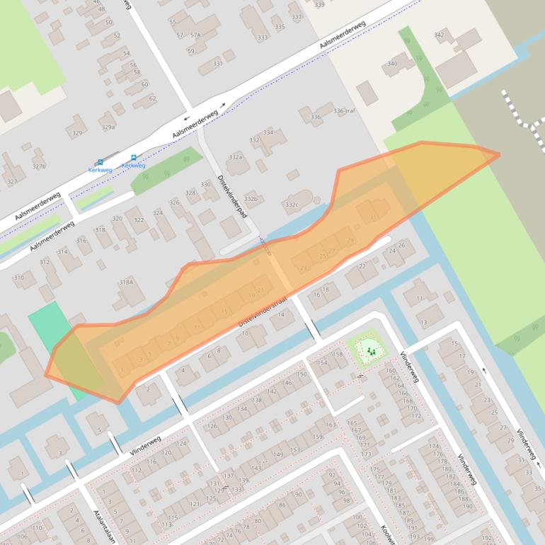 Kaart van postcodegebied 1432MP.