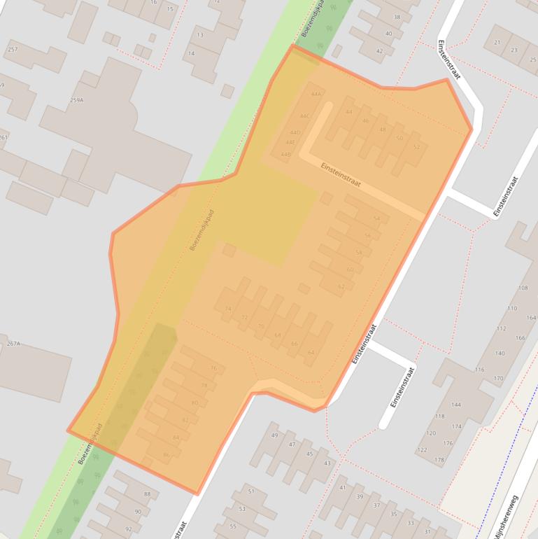 Kaart van postcodegebied 1433BG.