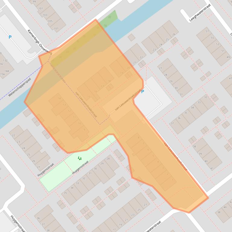 Kaart van postcodegebied 1433BM.