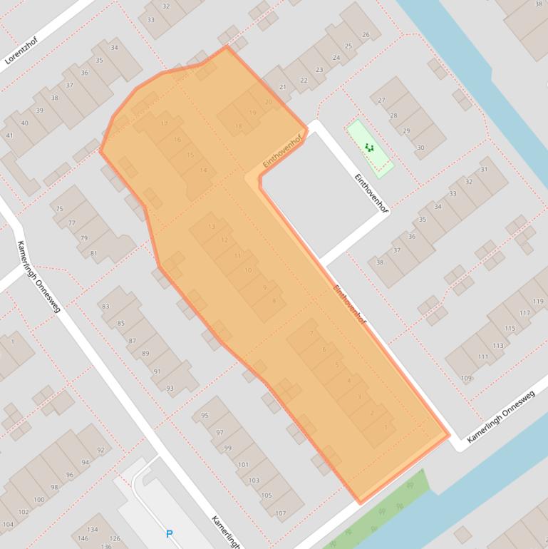 Kaart van postcodegebied 1433BS.