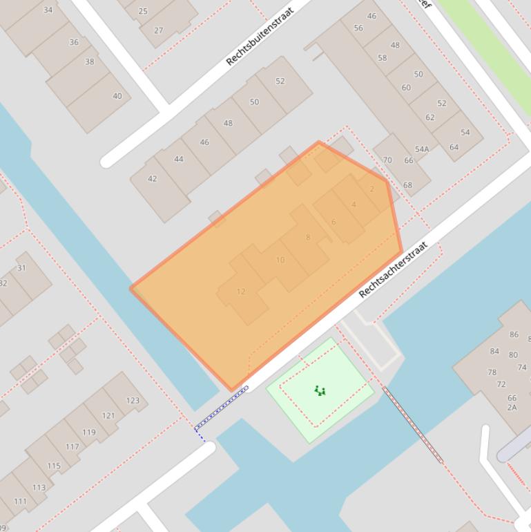 Kaart van postcodegebied 1433DK.