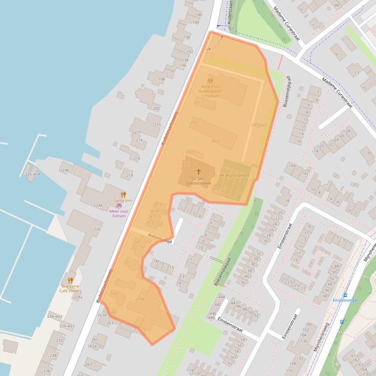 Kaart van postcodegebied 1433GH.