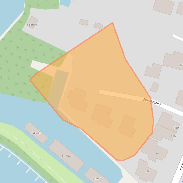 Kaart van postcodegebied 1433GM.