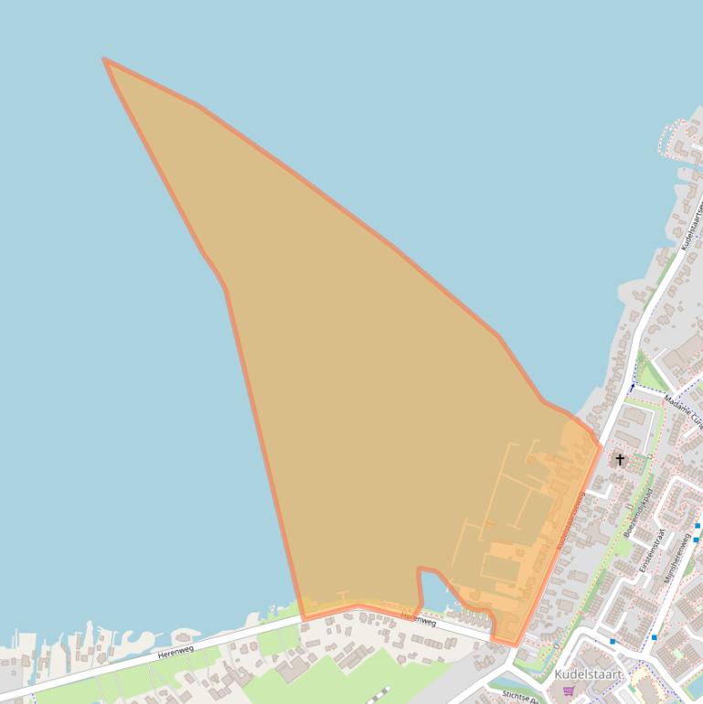 Kaart van postcodegebied 1433GR.