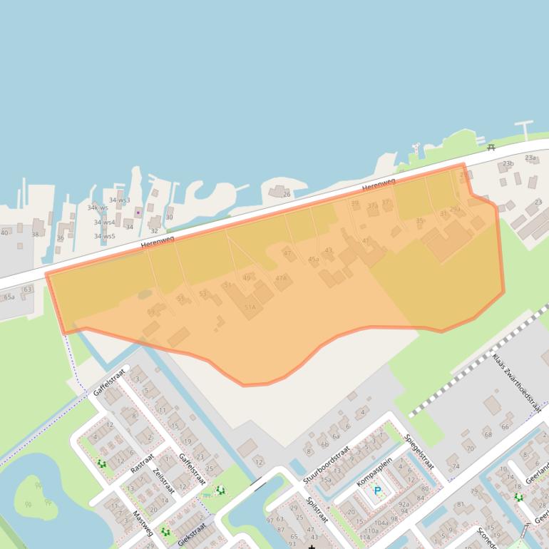 Kaart van postcodegebied 1433GV.